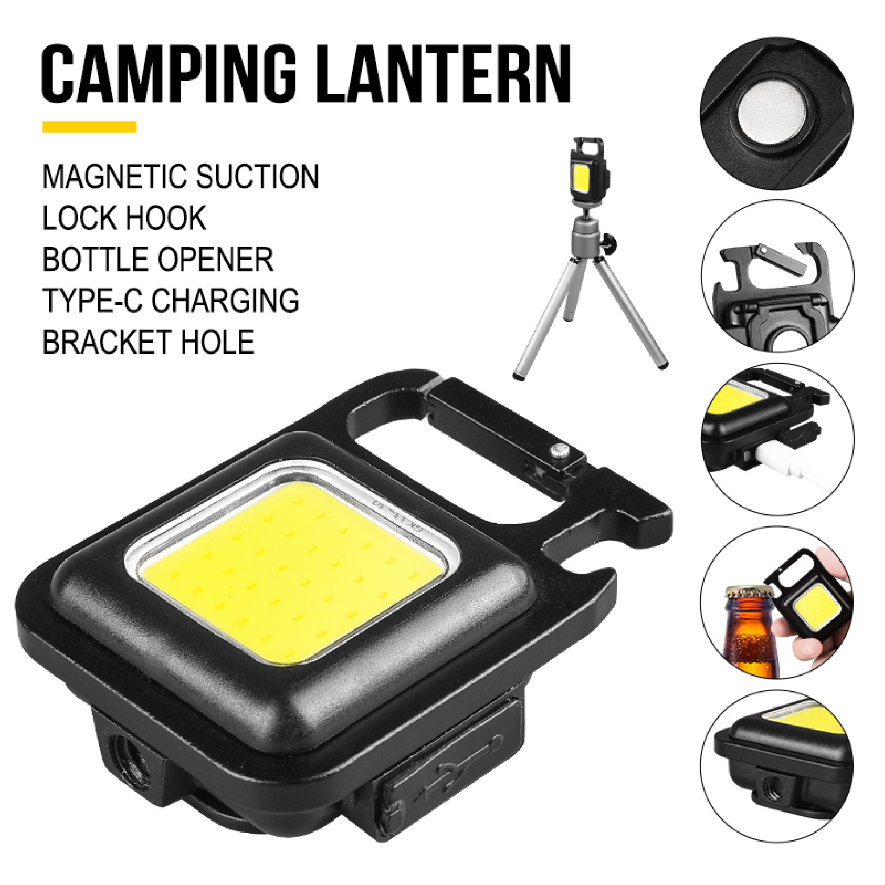 Pocket Keychain Ultra Bright Light with Bottle Opener - Image 7