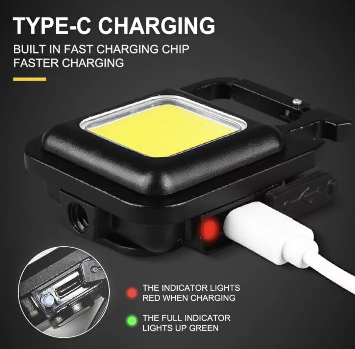 Pocket Keychain Ultra Bright Light with Bottle Opener - Image 3