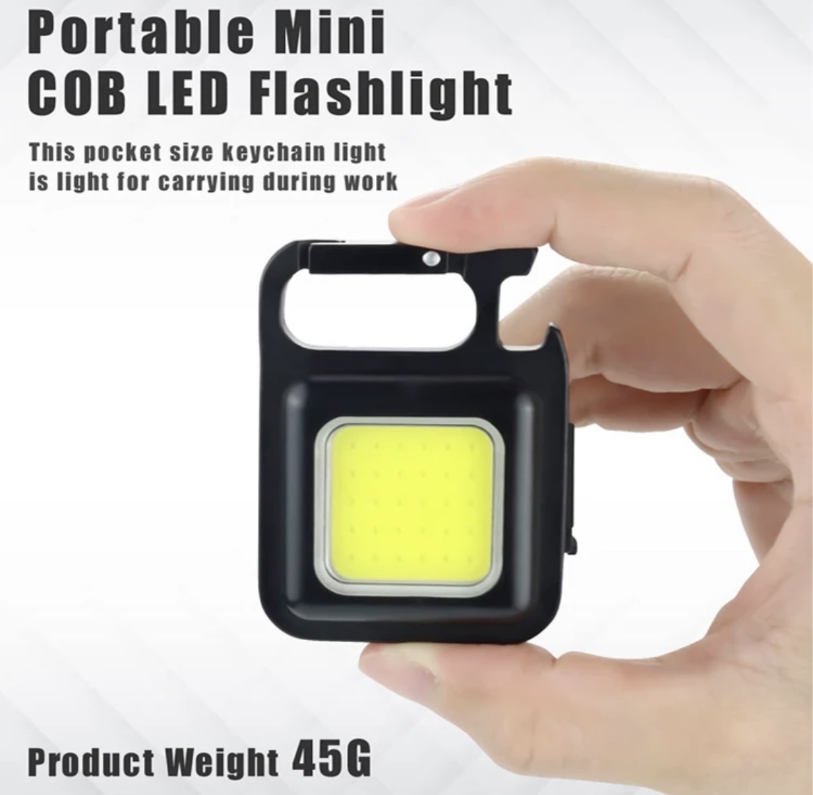 Pocket Keychain Ultra Bright Light with Bottle Opener - Image 6