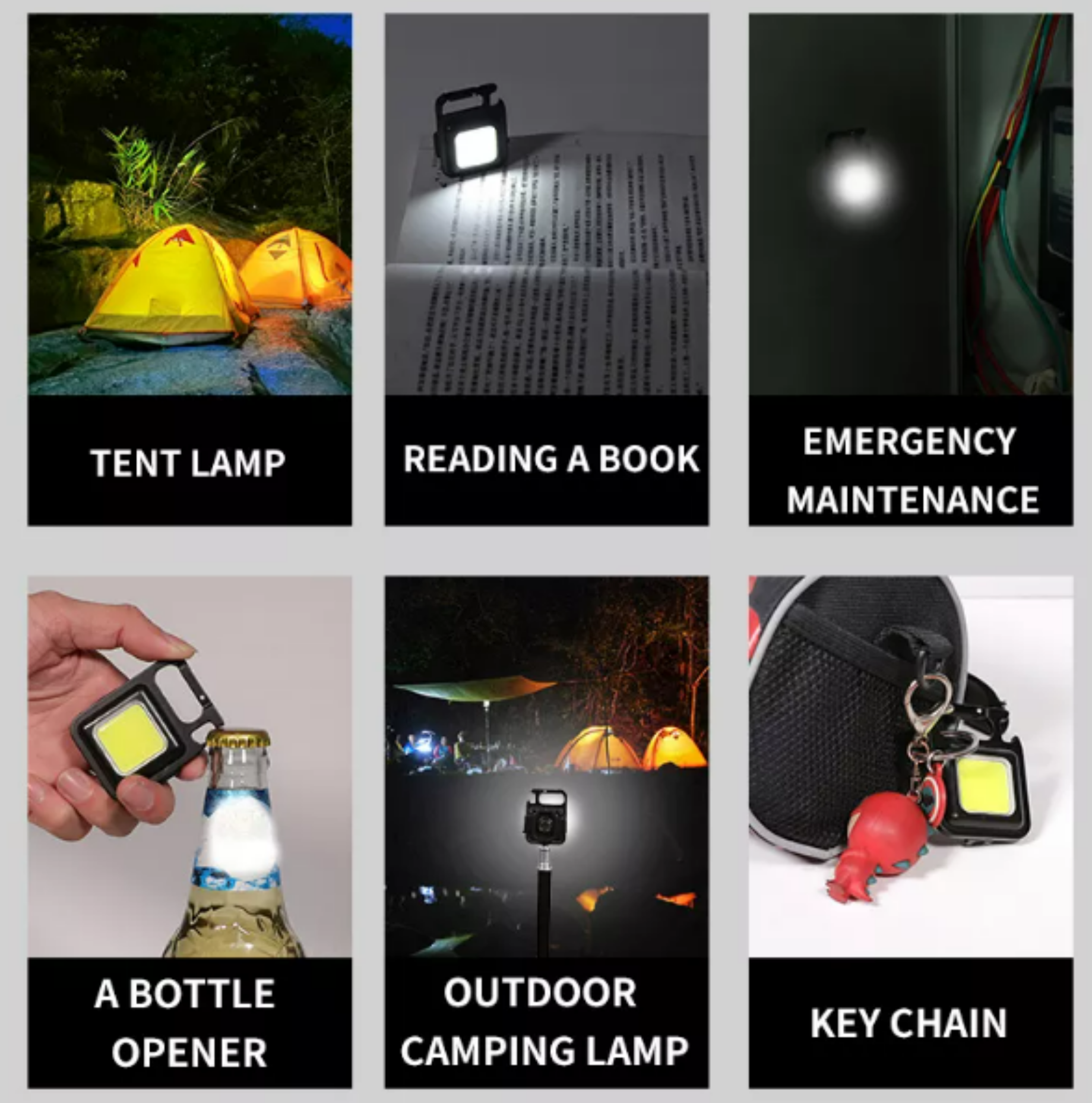 Pocket Keychain Ultra Bright Light with Bottle Opener - Image 5