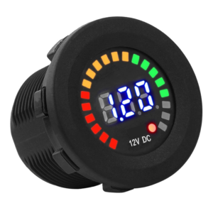 Color Voltmeter 12V