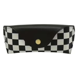 Checkered Glasses Case