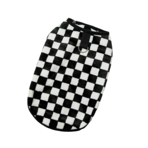 Checkered Fleece Pet Coat